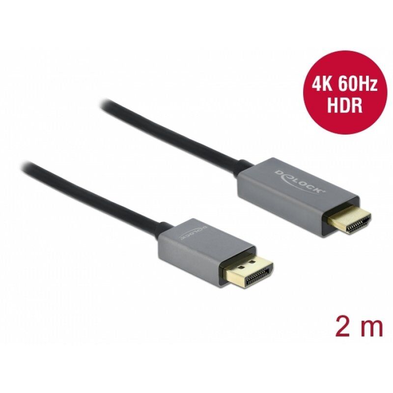 Delock compatible Video- / Audiokabel - 2 m