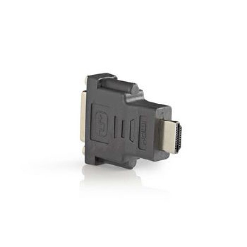 Adaptateur Nedis compatible HDMI Mâle (Type A) 1.2 vers DVI-D Femelle (Noir)