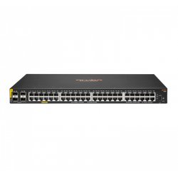Aruba 6100 48G Class4 PoE 4SFP+ 370W Managed L3 Gigabit Ethernet (10/100/1000) Power over Ethernet (PoE) 1U Black