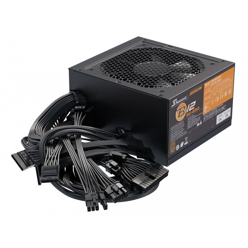 Seasonic B12 BC power supply unit 850 W 20+4 pin ATX ATX Black