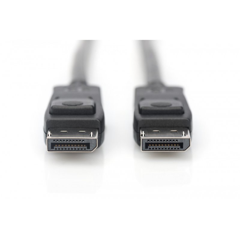 Câble DisplayPort 1.3 Digitus compatible 2m M/M (Noir)