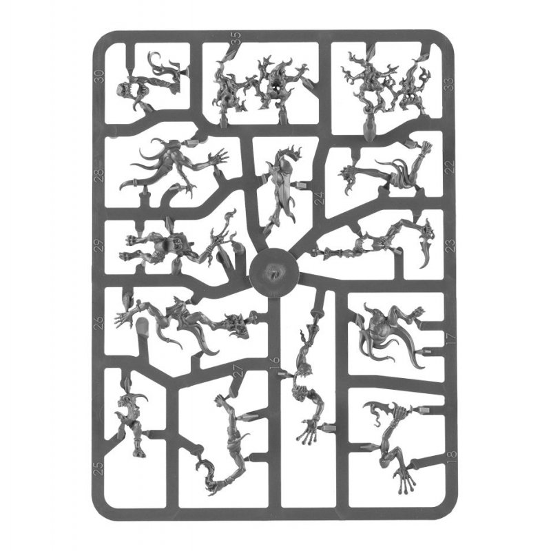 Warhammer AoS & 40k - Chaos Daemons Horreurs Bleu et Horreurs Brimstone de Tzeench