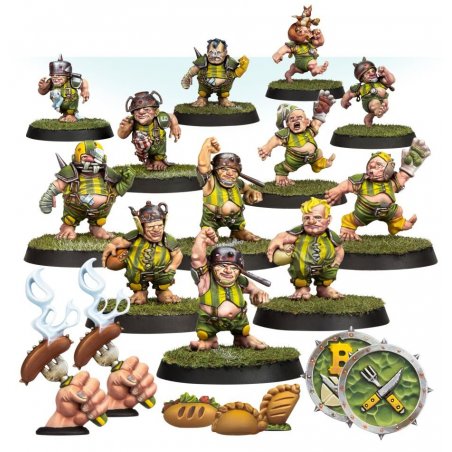 Games Workshop The Greenfield Grasshuggers - Halfling Blood Bowl Team
