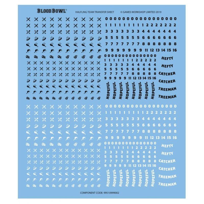STOCK1 - Games Workshop The Greenfield Grasshuggers - Halfling Blood Bowl Team