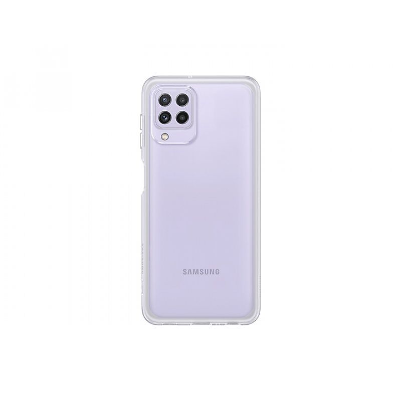 Samsung EF-QA225TTEGEU mobile phone case 16.3 cm (6.4") Cover Transparent