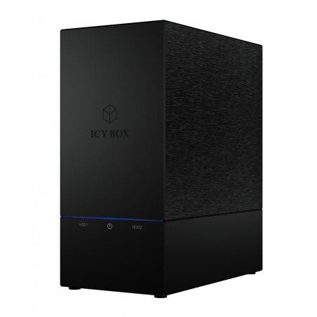 ICY BOX IB-RD3621U3 Boîtier disque dur/SSD Noir 3.5"