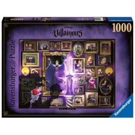 Puzzle Ravensburger compatible Villainous : Reine Sorcière (1000 pièces)