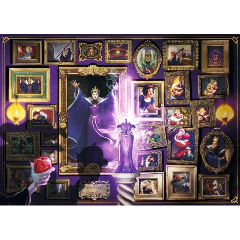 Puzzle Ravensburger compatible Villainous : Reine Sorcière (1000 pièces)