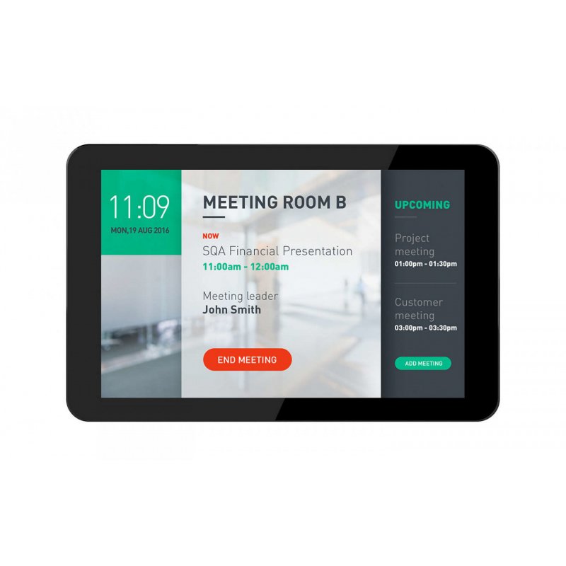 Philips 10BDL4551T/00 Signage Display Digital signage flat panel 25.6 cm (10.1") Wi-Fi 300 cd/m² Black Touchscreen Andr