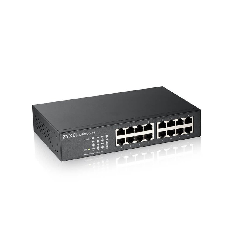 GS1100-16 V3 16-PORT GIG SWITCH UNMANAGED