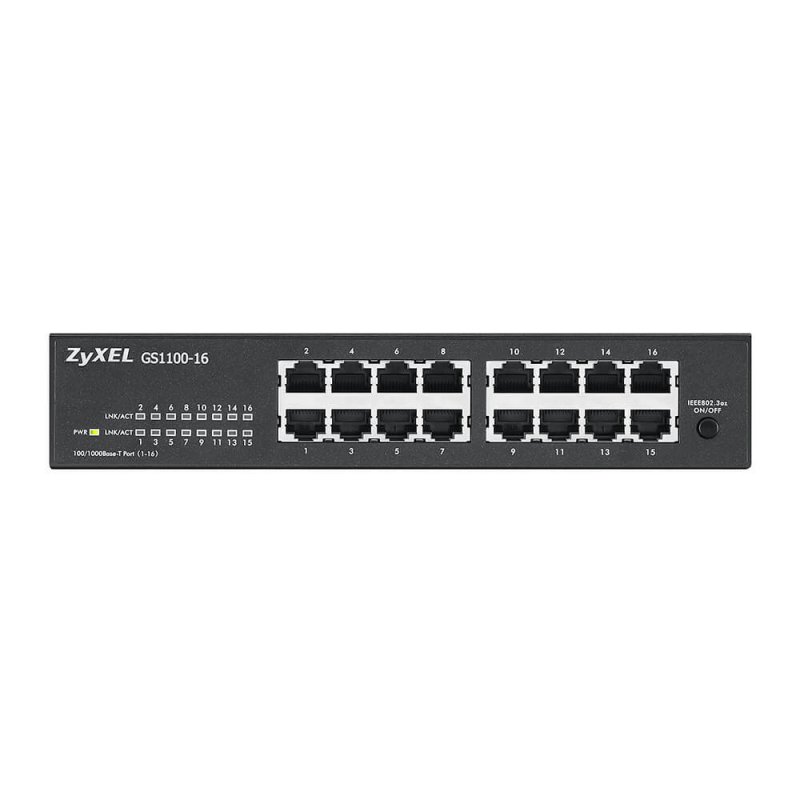 GS1100-16 V3 16-PORT GIG SWITCH UNMANAGED