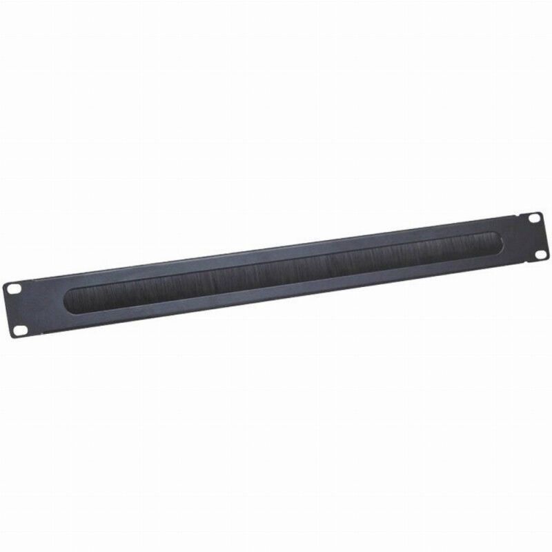 NWSZ Kabeldurchfürung 19" 1HE LogiLink compatible black