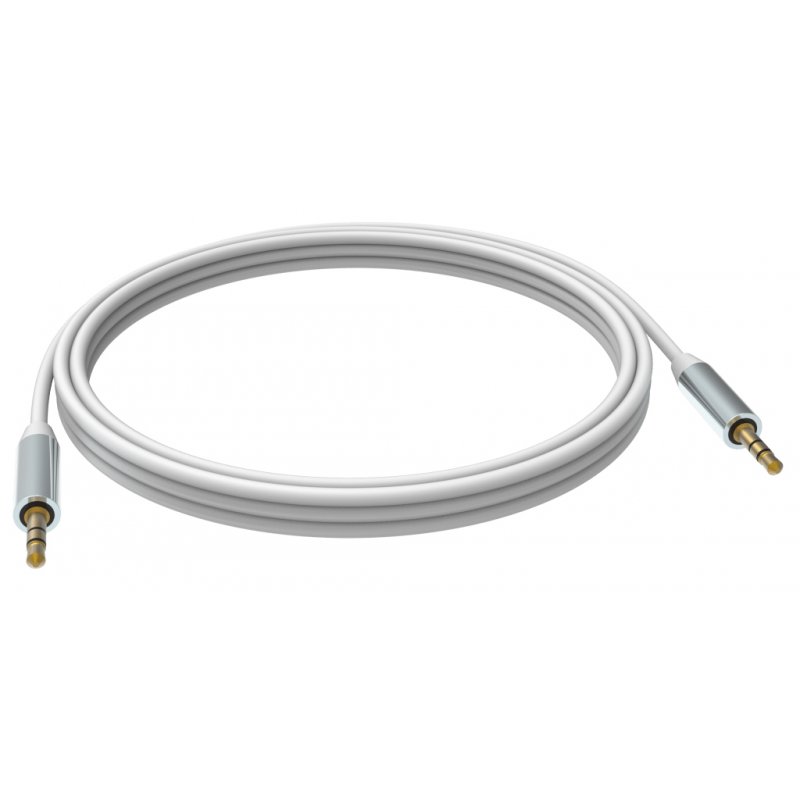 VISION compatible 10m White 3.5mm Minijack cable