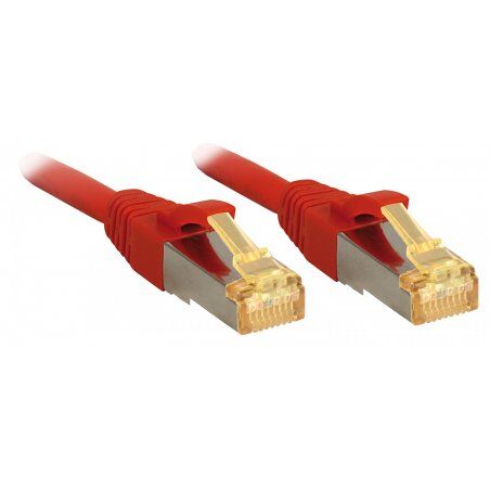 LINDY compatible Patchcable S/FTP LSOH red 1m