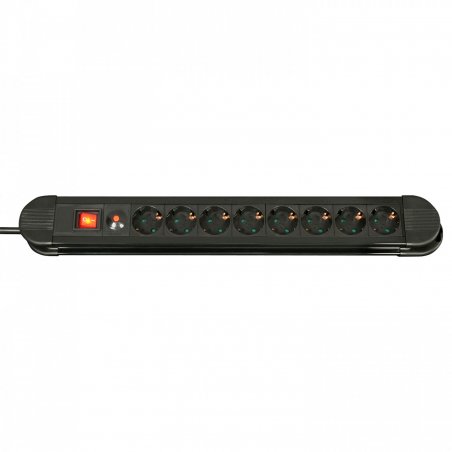 LINDY compatible Mains 8 way gang socket