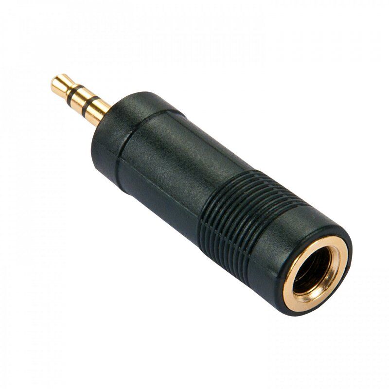 LINDY compatible Adapter Stereo 3.5mm f 6.3mm f
