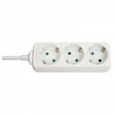 Lindy 73100 power extension 3 AC outlet(s) Indoor White