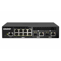 QNAP compatible QSW-M2108R-2C - Switch - 10 Anschlüsse - managed - an Rack montierbar