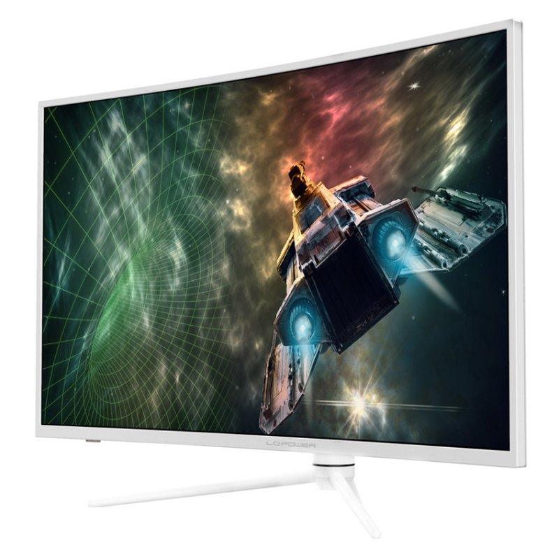 LC-Power LC-M39-QHD-165-C écran plat de PC 97,8 cm (38.5") 2560 x 1440 pixels Quad HD LED Blanc