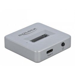 DeLOCK 64000 storage drive docking station Silver