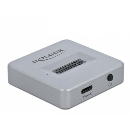 DeLOCK 64000 storage drive docking station Silver