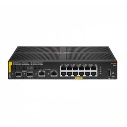 Aruba 6100 12G Class4 PoE 2G/2SFP+ 139W Géré L3 Gigabit Ethernet (10/100/1000) Connexion Ethernet, supportant l'alimen