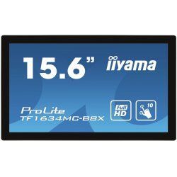 iiyama ProLite TF1634MC-B8X écran plat de PC 39,6 cm (15.6") 1920 x 1080 pixels Full HD LED Écran tactile Multi-utilis