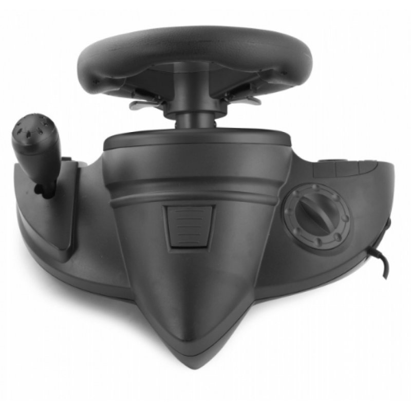 Esperanza EGW102 accessoire de jeux vidéo Noir, Vert USB Volant Numérique PC, Playstation 3