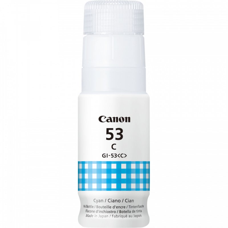 CANON compatible ENCRE BOUTEILLE GI-53 C