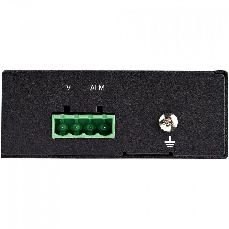 60 WATT POE+ FIBER TO ETHERNET MEDIA CONVERTER