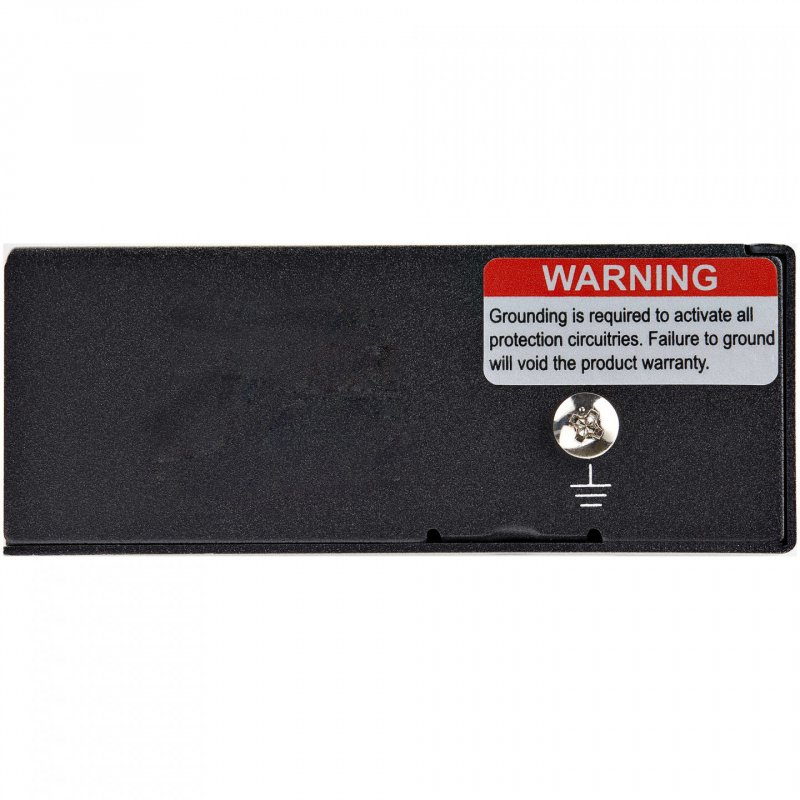 StarTech.com Industrial Single Port Gigabit PoE Extender - 60W 802.3bt PoE /PoE+/ PoE++ - 100m/ 330ft - Power Over Ether