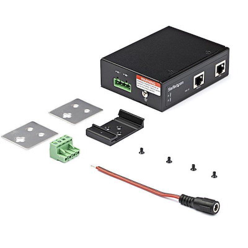 INDUSTRIAL GIGABIT POE INJECTOR HIGH SPEED 90W