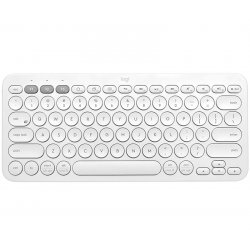 Logitech K380 Multi-Device clavier Bluetooth QWERTZ Allemand Blanc