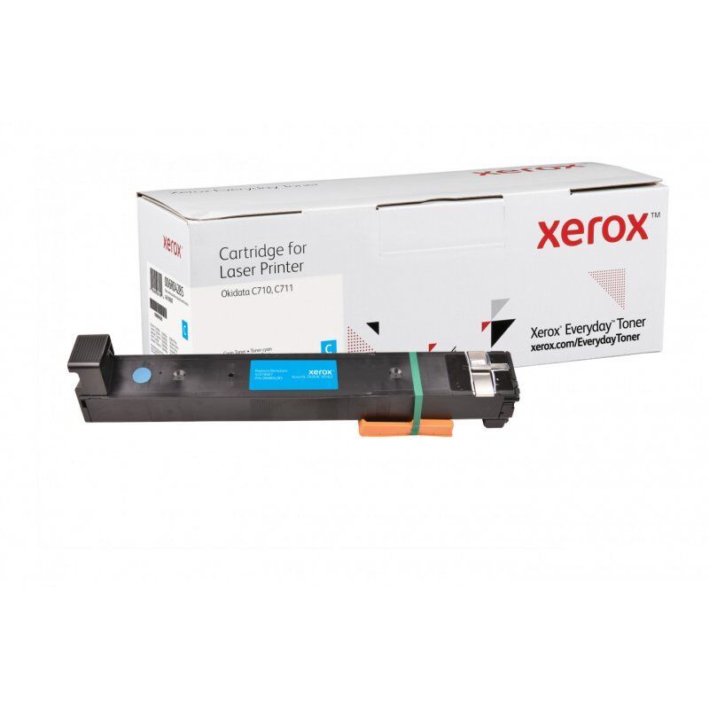 EVERYDAY TONER CYAN CARTRIDGE EQUIVALENT TO OKI 44318607 FOR U