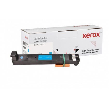 Everyday Cyan Toner compatible with Oki 44318607, Standard Yield