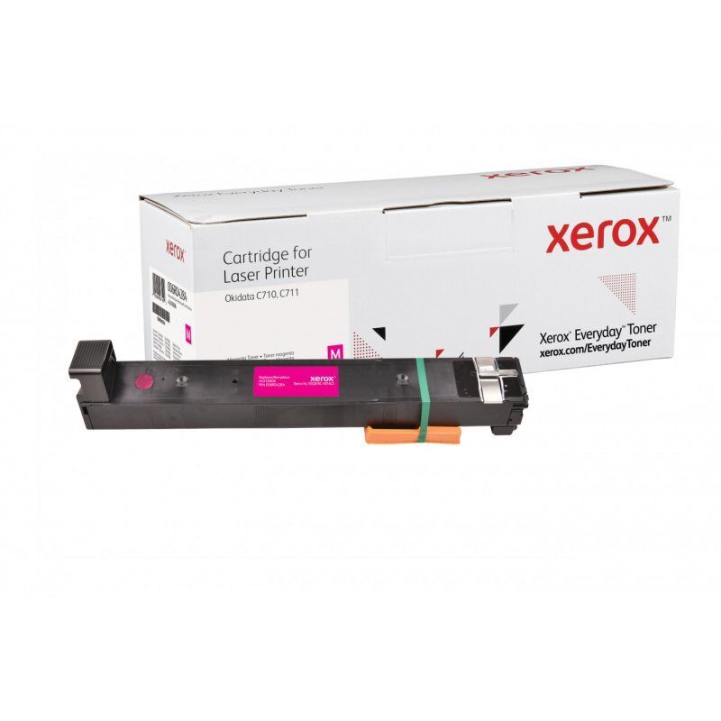 Everyday Magenta Toner compatible with Oki 44318606, Standard Yield