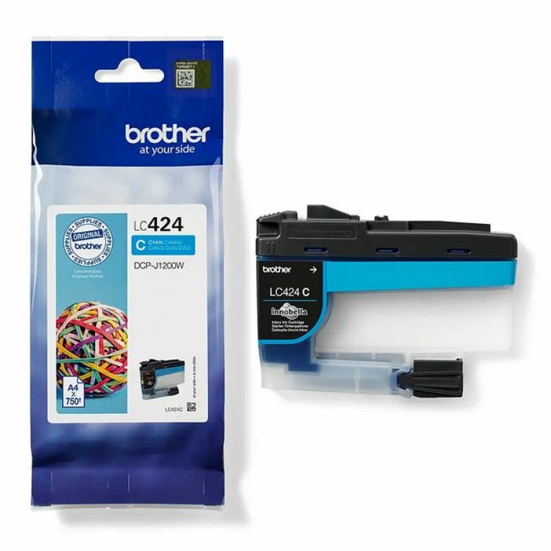 Brother LC-424C ink cartridge 1 pc(s) Original Cyan