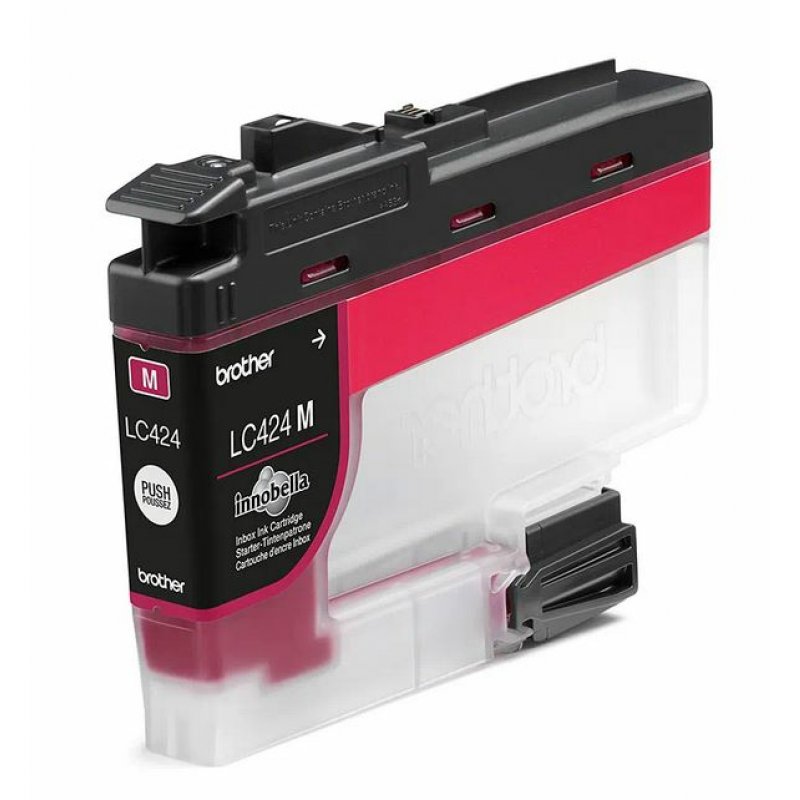 LC424M MAGENTA INK CARTRIDGE - SINGLE PACK. PRINTS ABOUT 750 PA