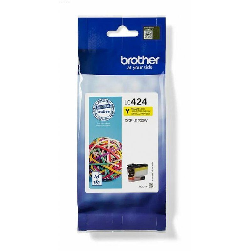 Brother LC-424Y ink cartridge 1 pc(s) Original Yellow