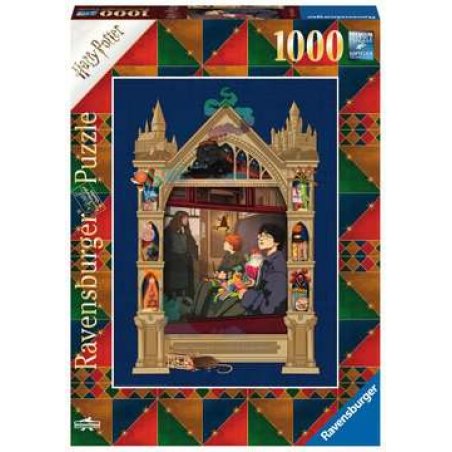 Puzzle Ravensburger compatible - Harry en Route vers Poudlard (1000 pièces)