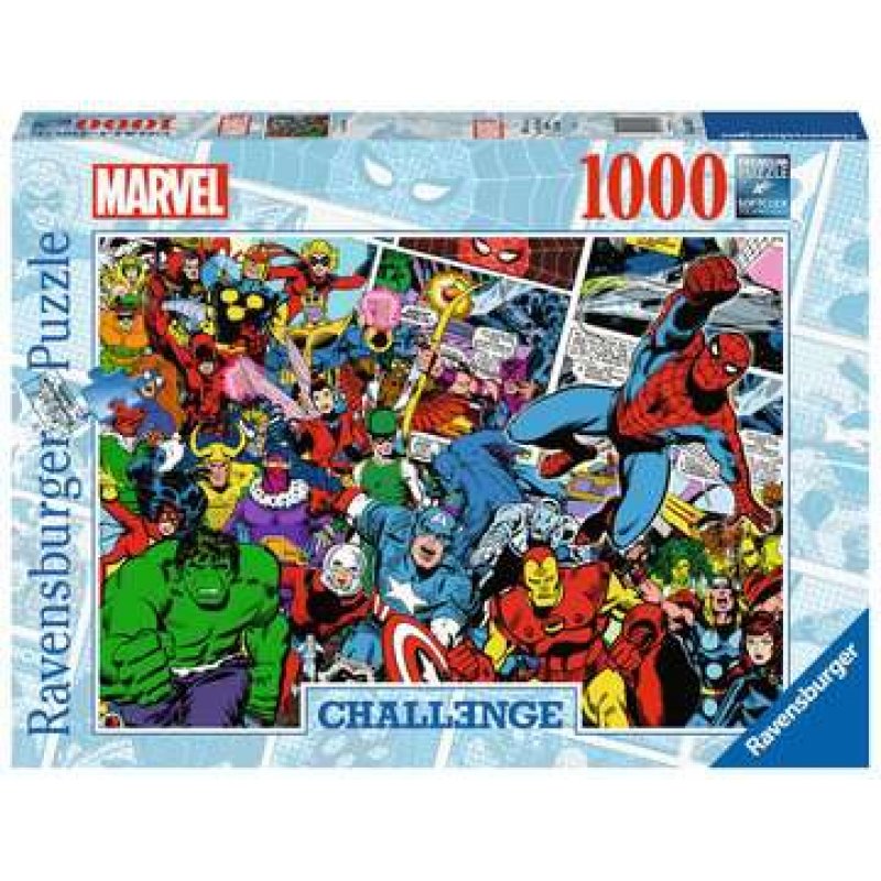 Ravensburger Marvel Challenge Jeu de puzzle 1000 pièce(s) Bandes dessinées