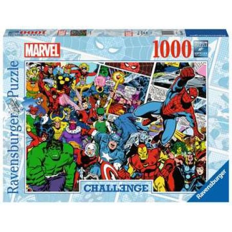 Ravensburger Marvel Challenge Jeu de puzzle 1000 pièce(s) Bandes dessinées