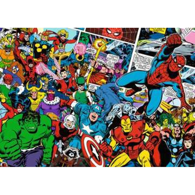 Ravensburger Marvel Challenge Jeu de puzzle 1000 pièce(s) Bandes dessinées