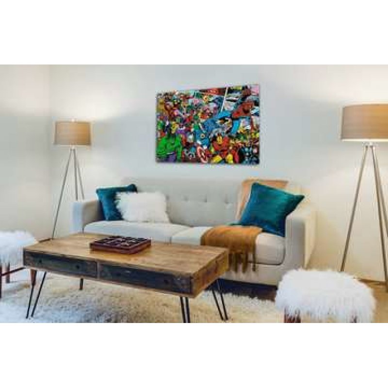 Puzzle Ravensburger compatible - Challenge : Marvel (1000 pièces)