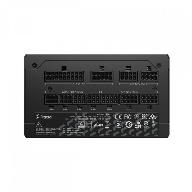 Fractal Design Ion+ 750W Platinum power supply unit 24-pin ATX ATX Black
