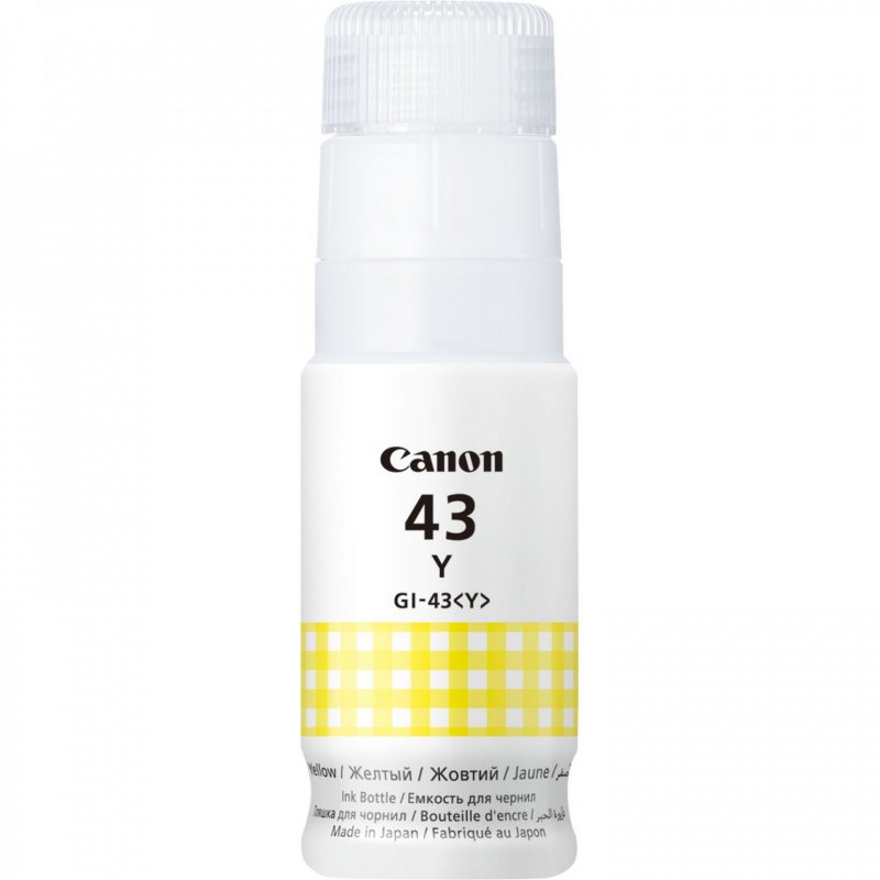 GI-43 Y EMB YELLOW INK BOTTLE