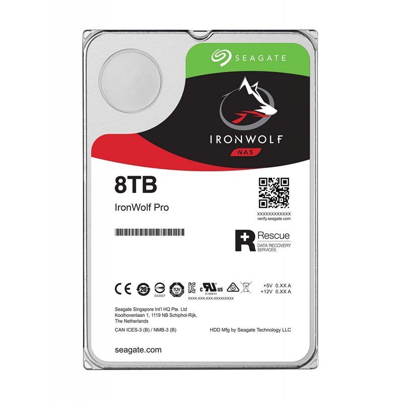 Seagate IronWolf ST8000VNA04 disque dur 3.5" 8 To Série ATA III