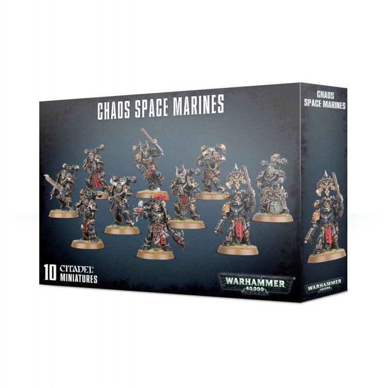 Warhammer 40k - Space Marine du Chaos Squad (2019)