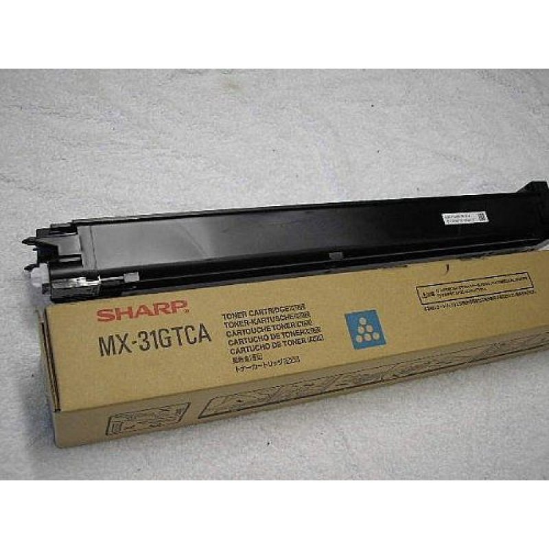 Sharp MX-31GTCA Cartouche de toner 1 pièce(s) Original Cyan