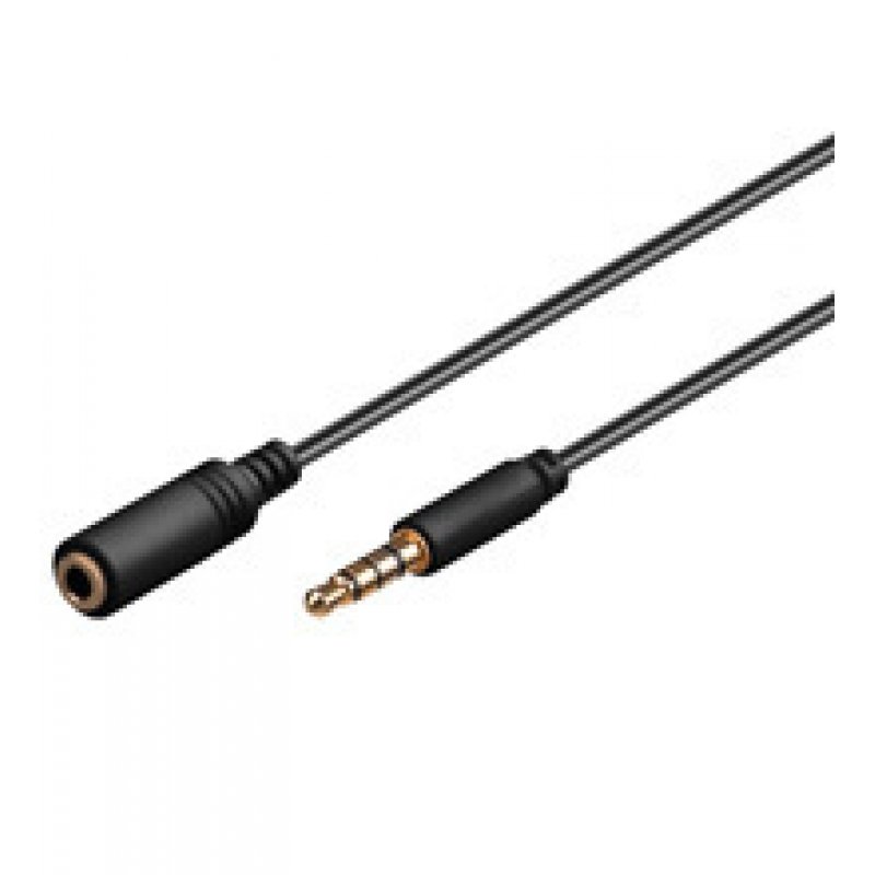 Cable Audio Jack 3"1/2 M/F 3m (rallonge)